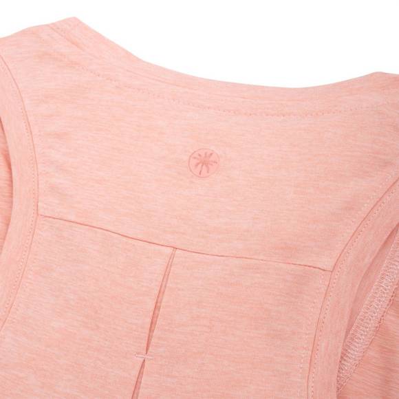 NEW FISH HIPPIE CO women's bimini performance tank in peach - Picture 3 of 3